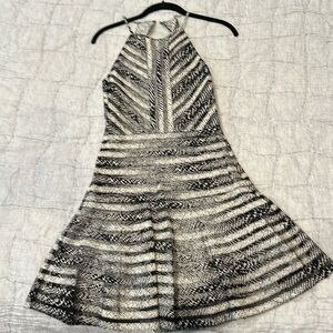 New with tags Parker fit and flair style dress.  Size XS.